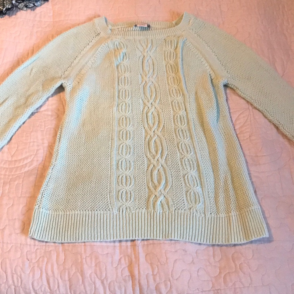 Liz Claiborne Mint Sweater